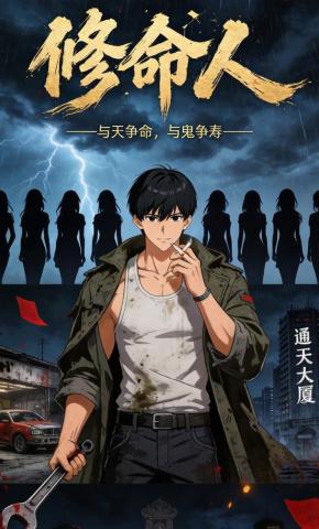 短剧《修命人》海报