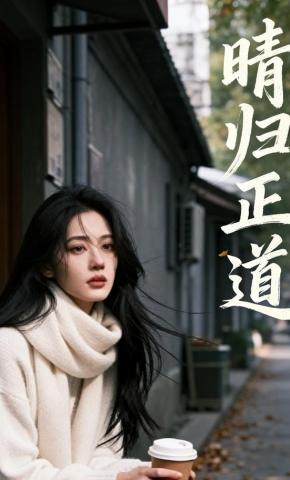 短剧《晴归正道》海报