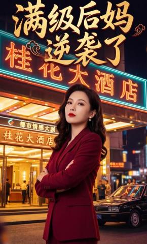 短剧《满级后妈逆袭了》海报