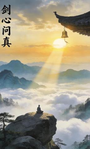 短剧《剑心问真》海报