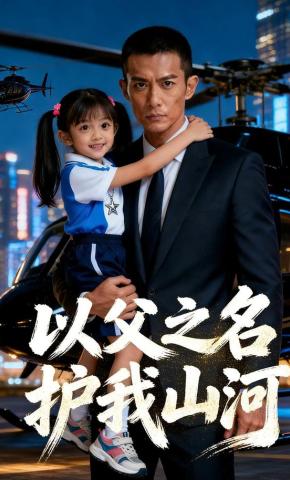 短剧《以父之名，护我山河》海报