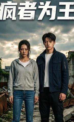 短剧《疯者为王》海报