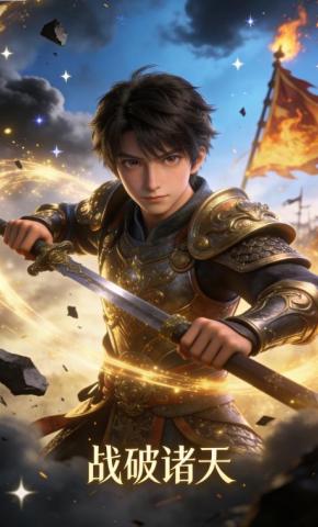 短剧《战破诸天》海报