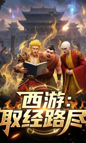 短剧《西游：取经路尽》海报