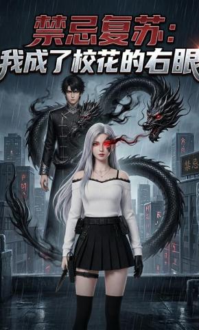 短剧《禁忌复苏：我成了校花的右眼》海报