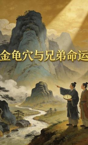 短剧《金龟穴与兄弟命运》海报