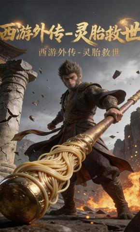 短剧《西游外传之灵胎救世》海报