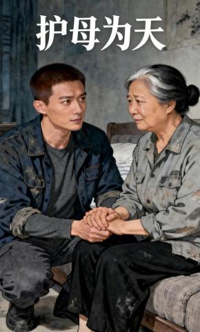 短剧《护母为天》海报