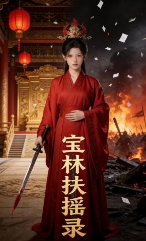 短剧《宝林扶摇录》海报