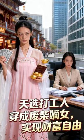 短剧《天选打工人穿成废柴嫡女，实现财富自由》海报