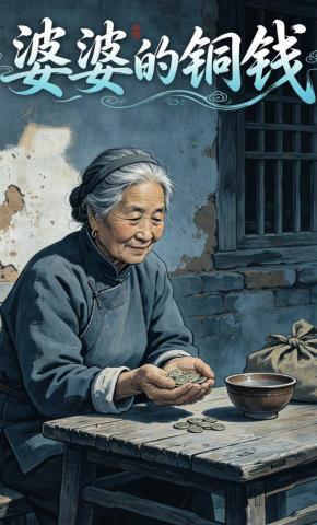 短剧《婆婆的铜钱》海报