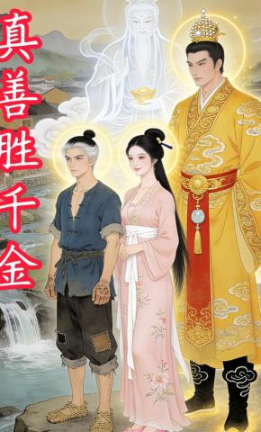 短剧《真善胜千金》海报