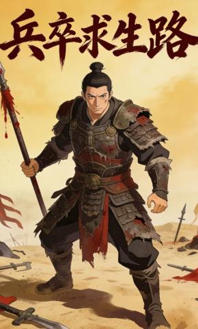 短剧《兵卒求生路》海报