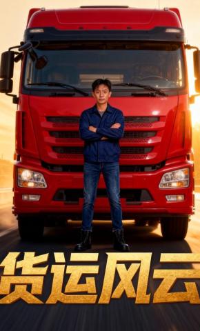 短剧《货运风云》海报
