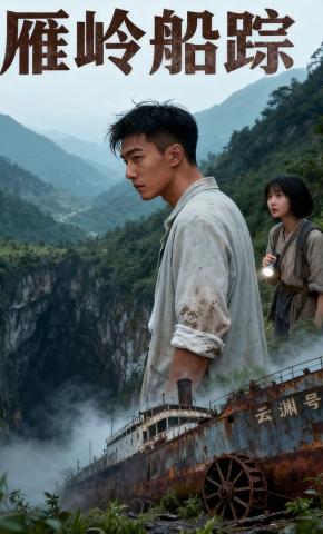 短剧《雁岭船踪》海报
