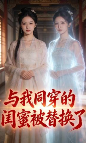 短剧《与我同穿的闺蜜被替换了》海报