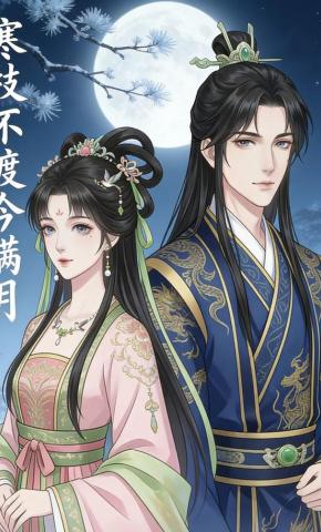 短剧《寒枝不渡今满月》海报
