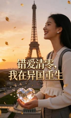 短剧《错爱清零，我在异国重生》海报