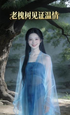短剧《老槐树见证温情》海报