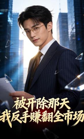 短剧《被开除那天，我反手赚翻全市场》海报