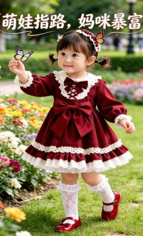 短剧《萌娃指路，妈咪暴富》海报