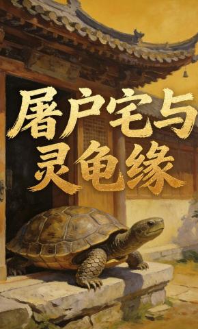 短剧《屠户宅与灵龟缘》海报