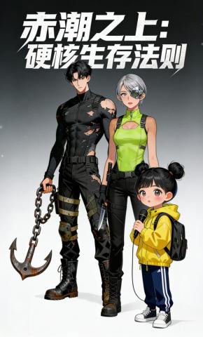 短剧《赤潮之上：硬核生存法则》海报