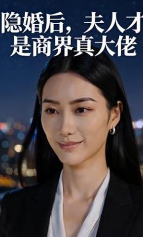 短剧《隐婚后，夫人才是商界真大佬》海报