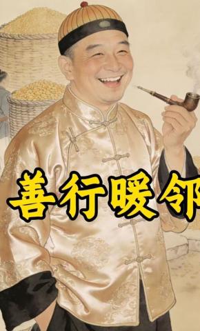 短剧《善行暖邻》海报