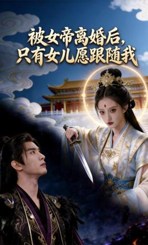 短剧《被女帝离婚后，只有女儿愿跟随我》海报