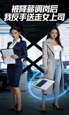 短剧《被降薪调岗后，我反手送走女上司》海报