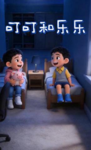 短剧《可可和乐乐》海报