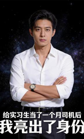 短剧《给实习生当了一个月司机后，我亮出了身份》海报