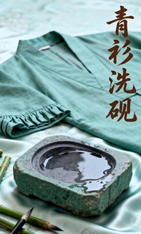 短剧《青衫洗砚》海报