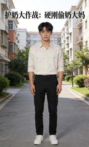 短剧《护奶大作战：硬刚偷奶大妈》海报