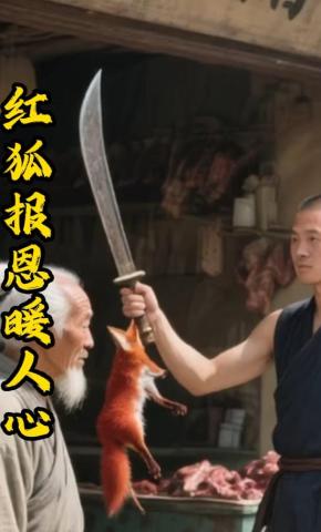 短剧《红狐报恩暖人心》海报