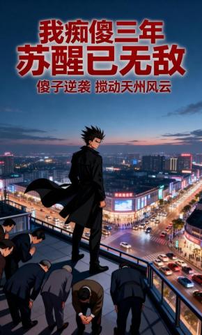 短剧《我痴傻三年，苏醒已无敌》海报