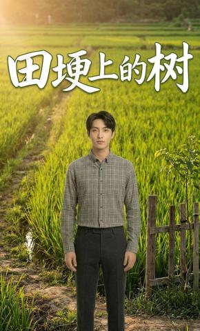 短剧《田埂上的树》海报