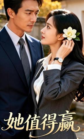 短剧《她值得赢》海报