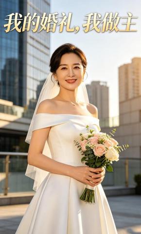 短剧《我的婚礼，我做主》海报