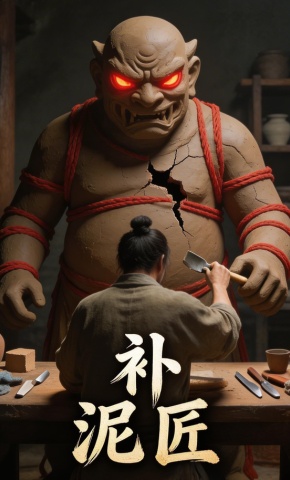 短剧《补泥匠》海报