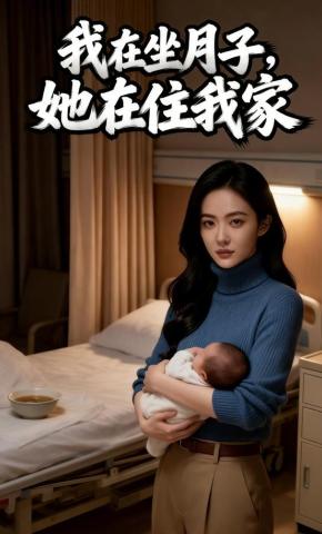 短剧《我在坐月子，她在住我家》海报
