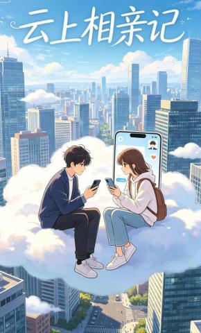 短剧《云上相亲记》海报