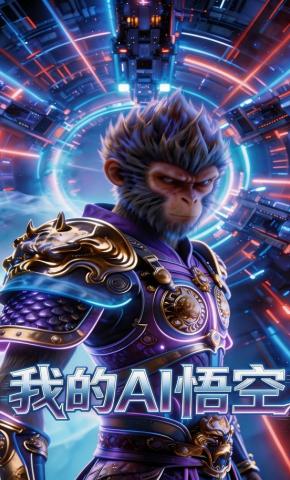 短剧《我的AI悟空》海报