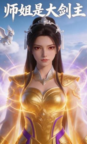 短剧《师姐是大剑主》海报