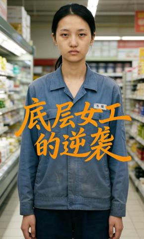 短剧《底层女工的逆袭》海报