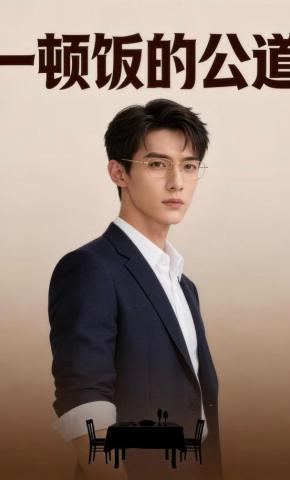 短剧《一顿饭的公道》海报