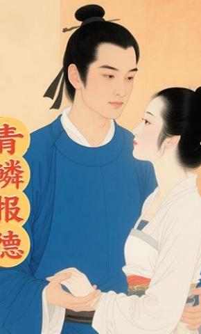 短剧《青鳞报德》海报