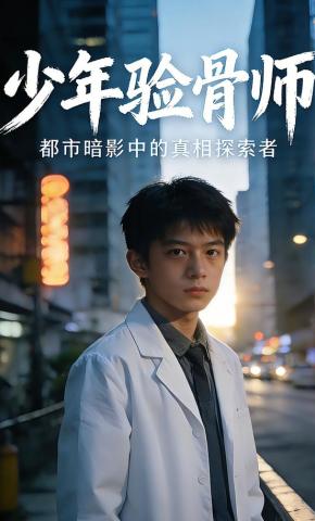 短剧《少年验骨师》海报