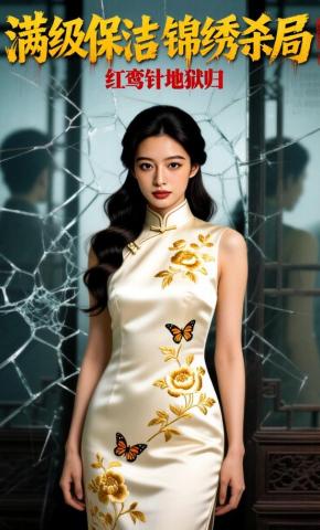 短剧《满级保洁锦绣杀局》海报